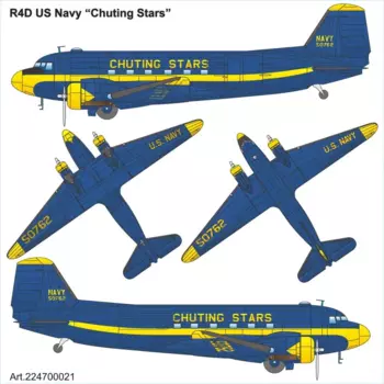 DOUGLAS R-4D US-Navy "Chuting-Stars" - limitiert auf 500 Stück