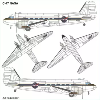 DOUGLAS C-47 NASA - limitiert auf 500 Stück