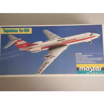 TU-134, ex-VEB Plastikbausatz 1:100 - Rarität!