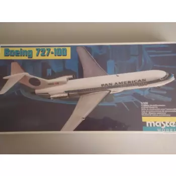 Boeing 727, ex VEB Plastikbausatz 1:100 - Rarität!
